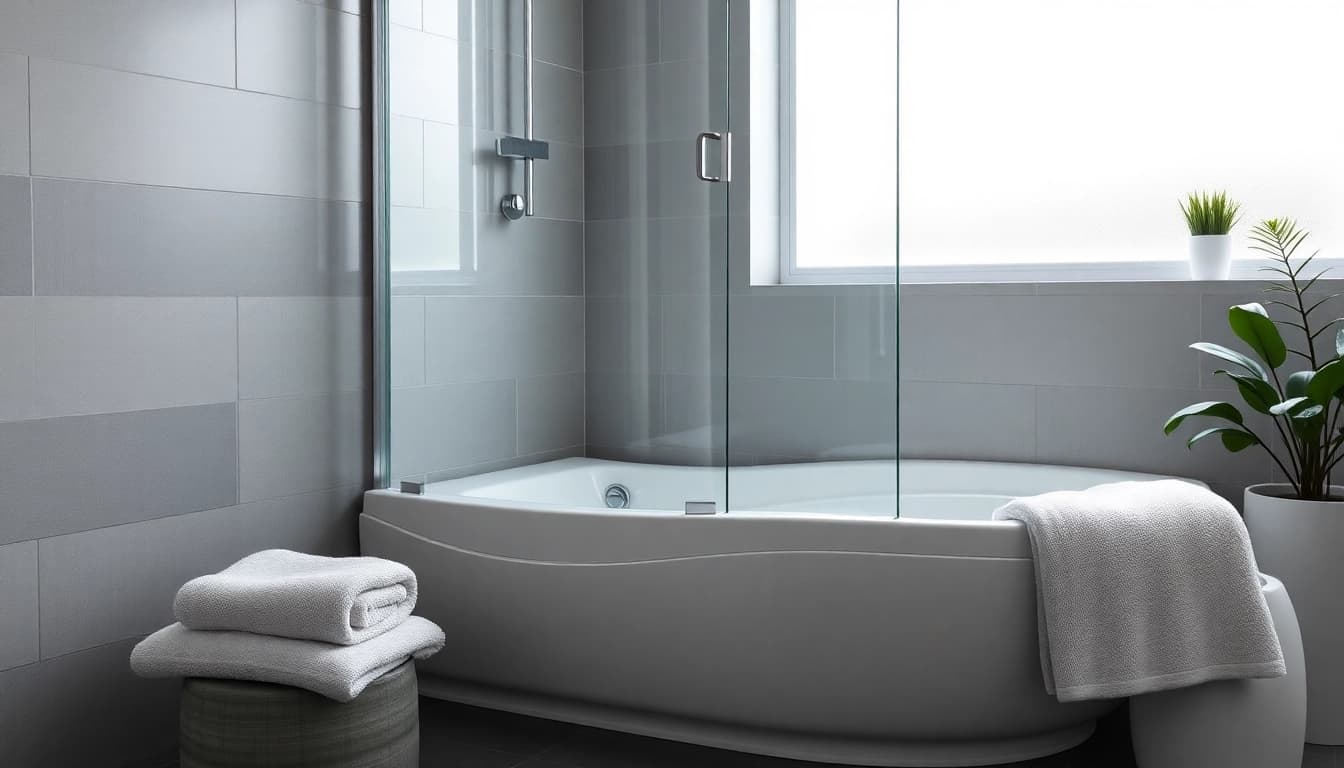 Erleben Sie die elegante sonni Duschkabine 80x80 in einem modernen Badezimmer mit stilvollem Design.