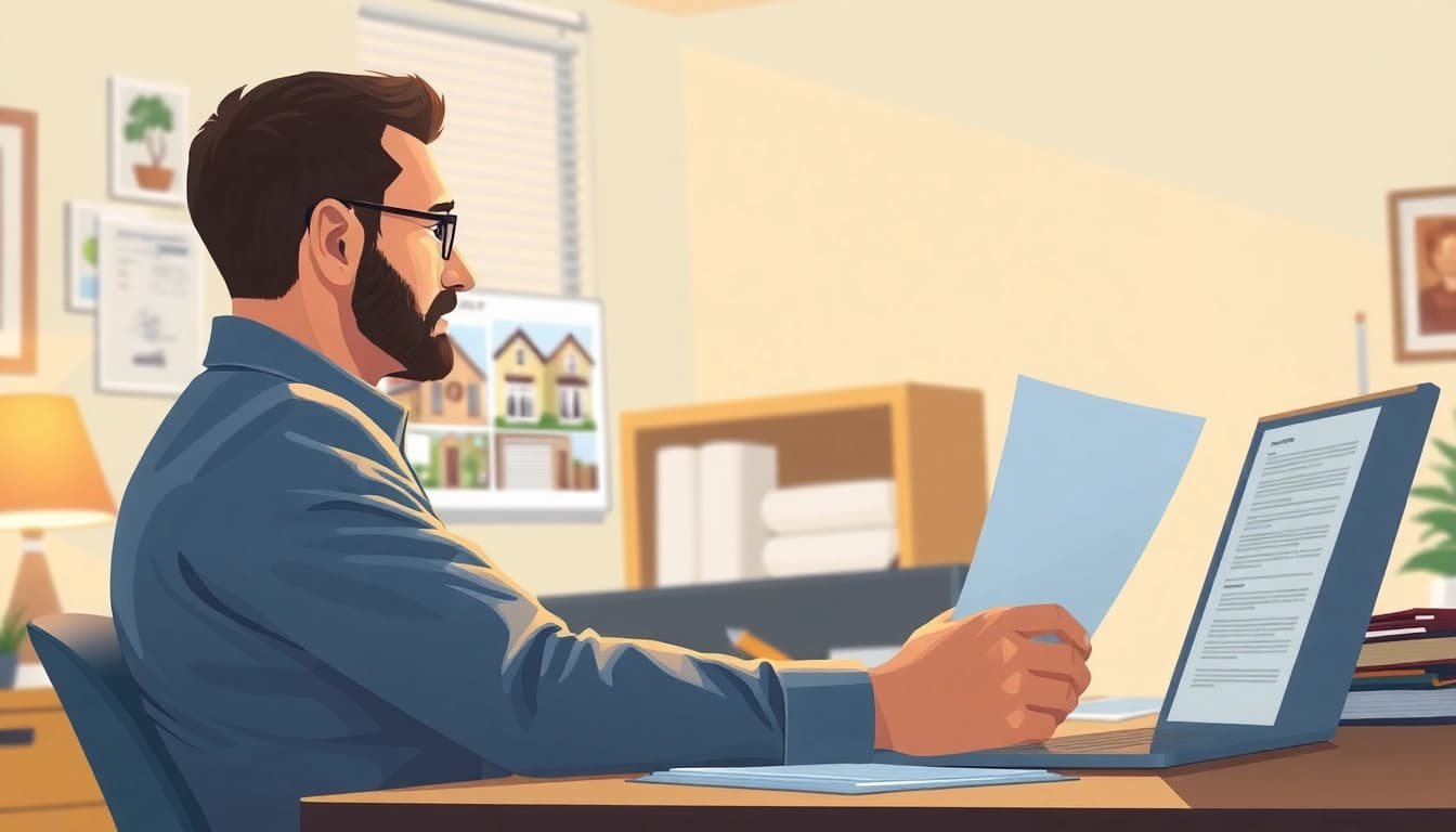 Inspecting Property Insurance Claims in a professional office setting with a claims adjuster.