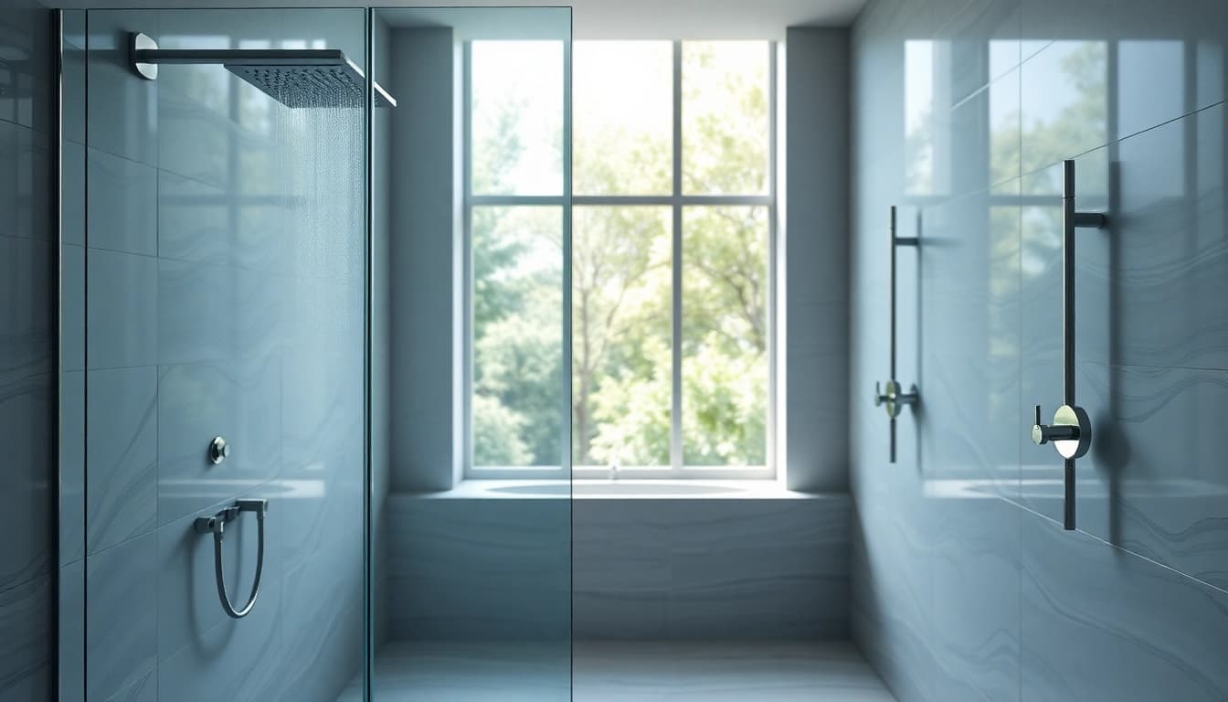Experience elegant showers Australia with modern designs and luxurious features in a serene bathroom.