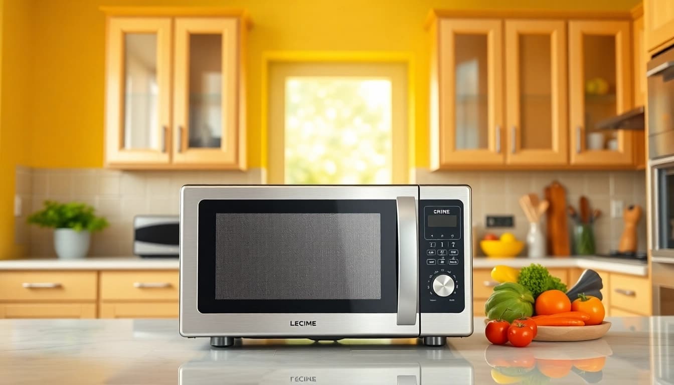 Boost your cooking experience with innovative microwave oven sales in a stylish kitchen setting.
