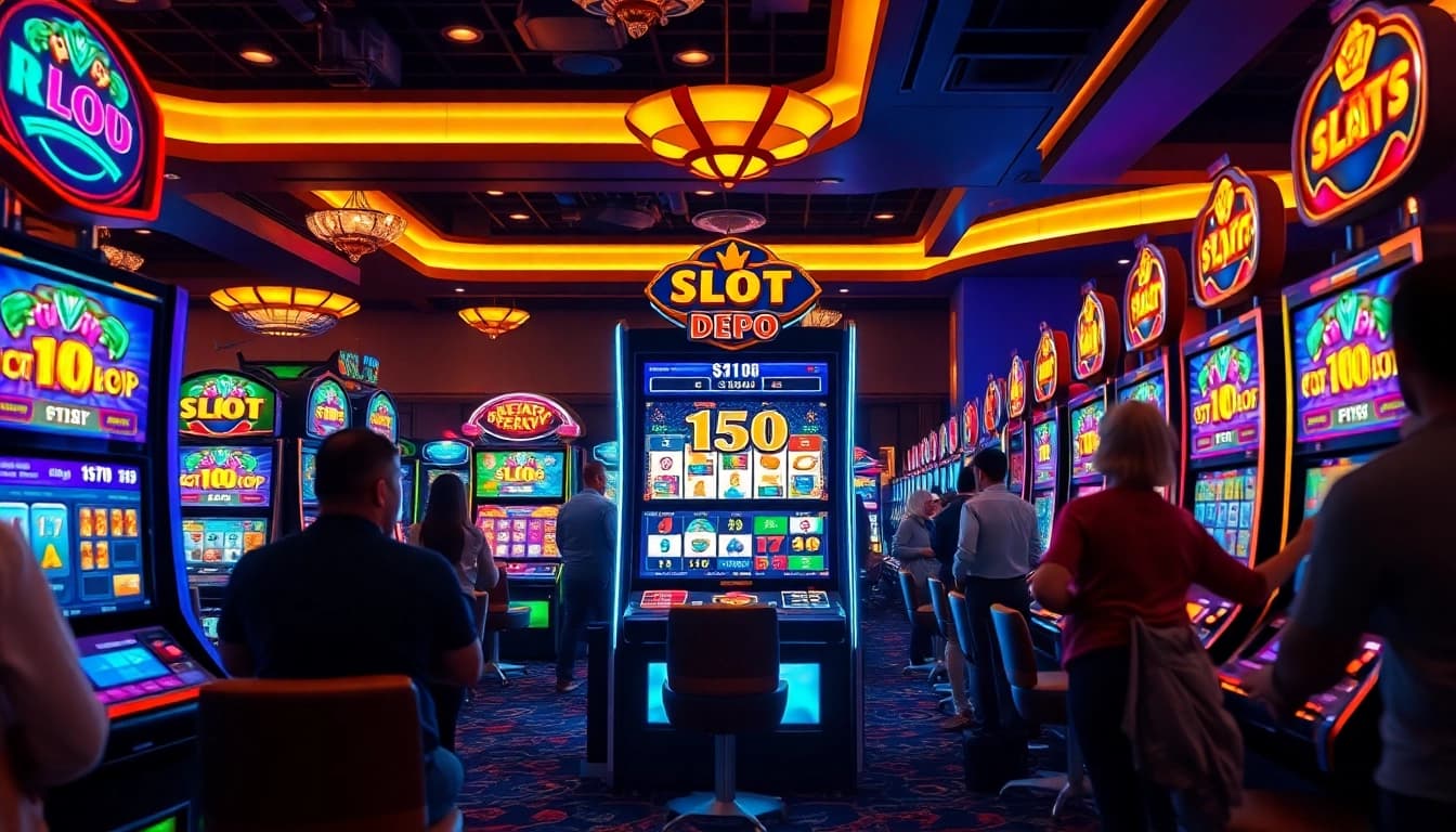 Menangkan pengalaman bermain slot depo 1k yang mendebarkan di kasino virtual.