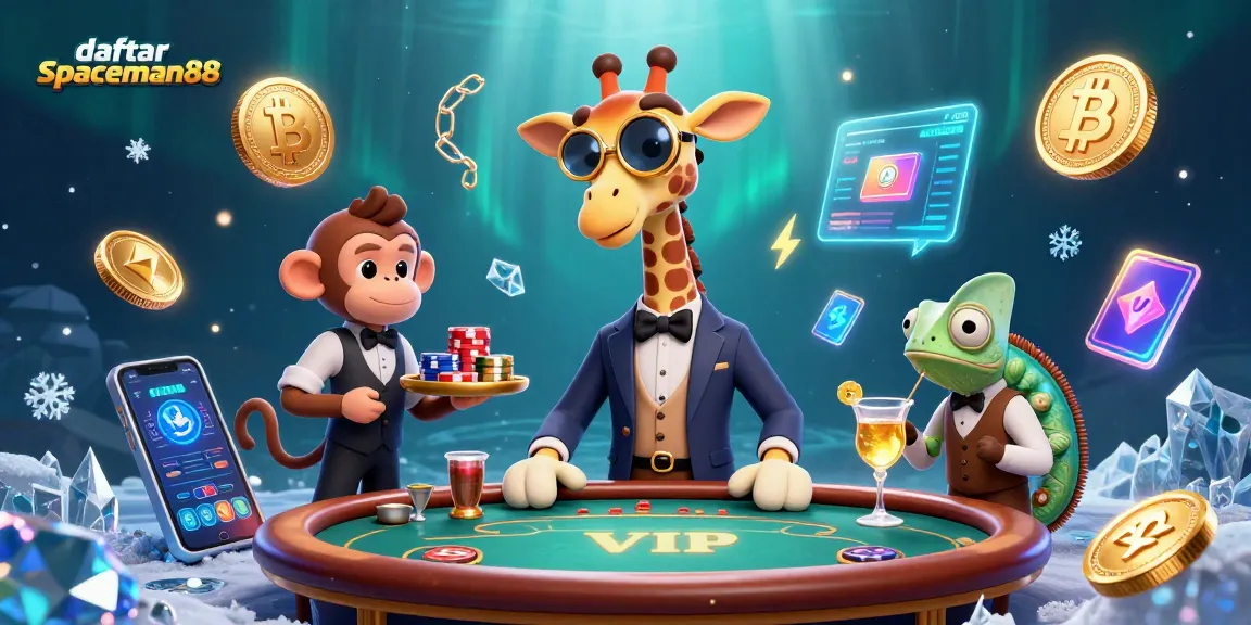 Experience thrilling gameplay with daftar spaceman88, featuring unique casino characters and vibrant animations.