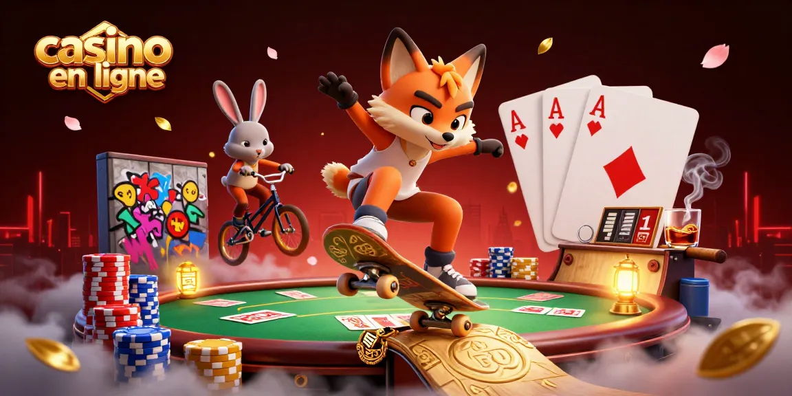 Gagnez avec le casino en ligne en profitant de jeux palpitants et d'une ambiance artistique colorée.