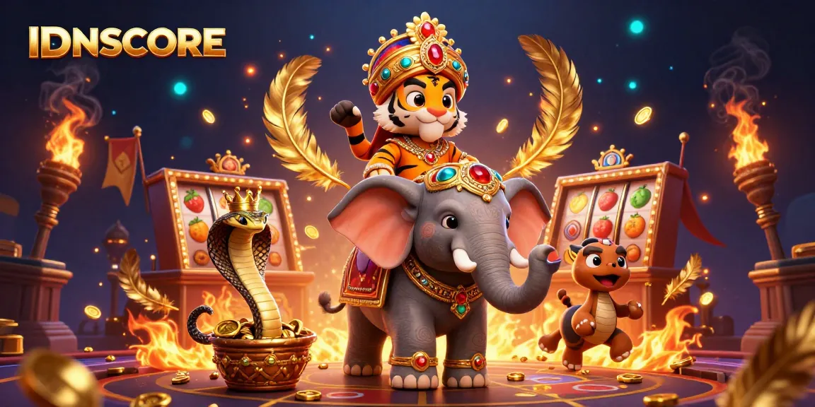 IDNSCORE brings excitement to casino gaming with colorful 3D characters and dynamic elements.