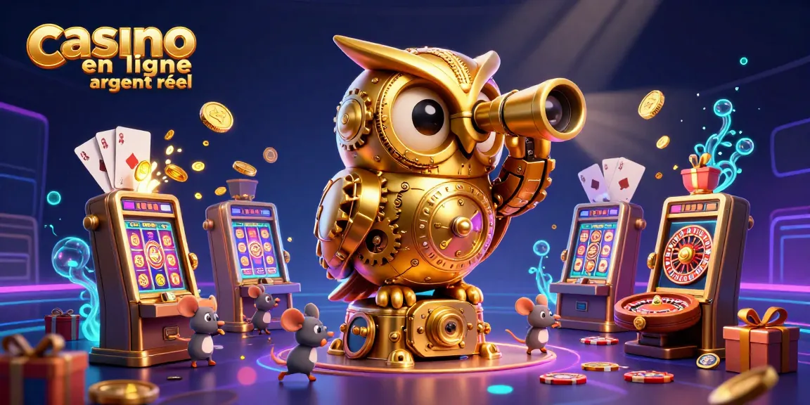 Plongez dans l'univers du casino en ligne argent réel avec des machines à sous animées et une ambiance immersive.