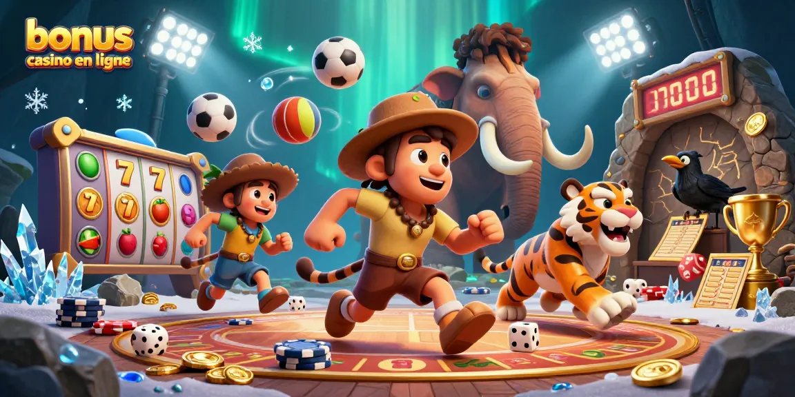 Découvrez un bonus casino en ligne époustouflant avec des personnages captivants dans un environnement de jeu.