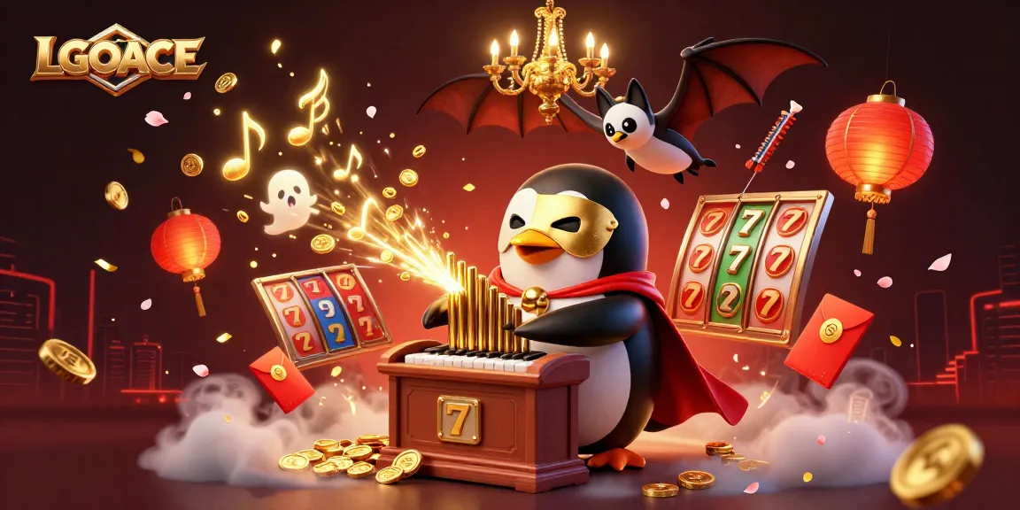 LGOACE engages players with exciting slot games amid vibrant visual bursts and animated characters.