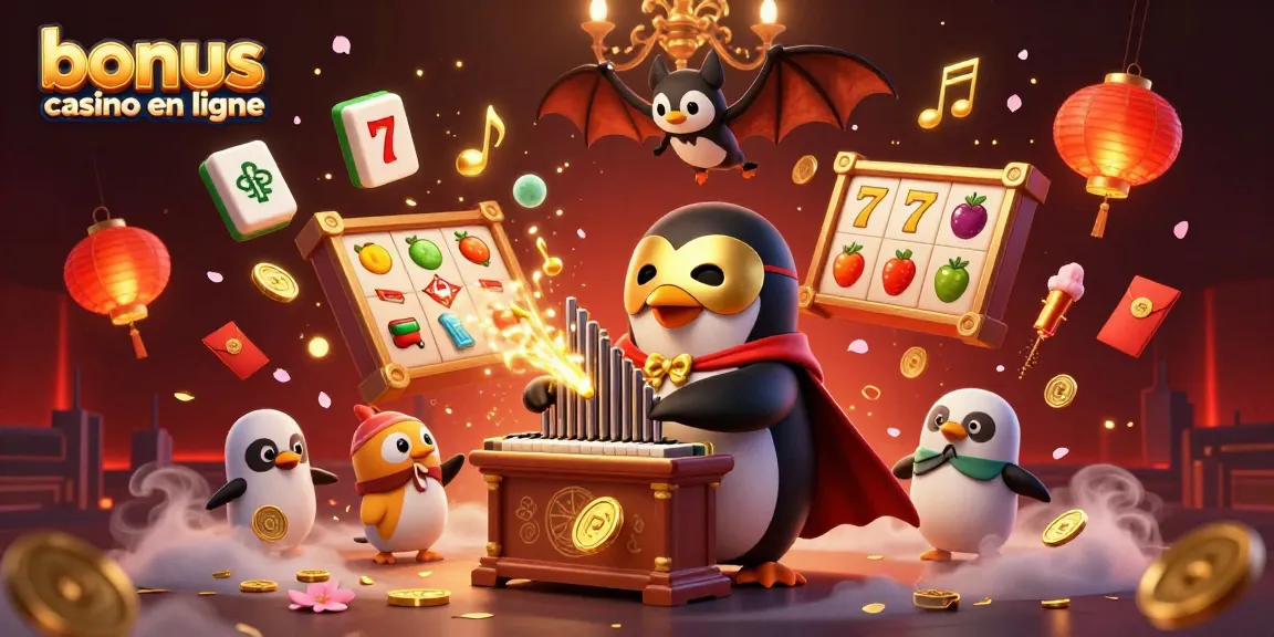 Jouez à des bonus de casino en ligne et gagnez des prix avec des jeux dynamiques et des personnages captivants.