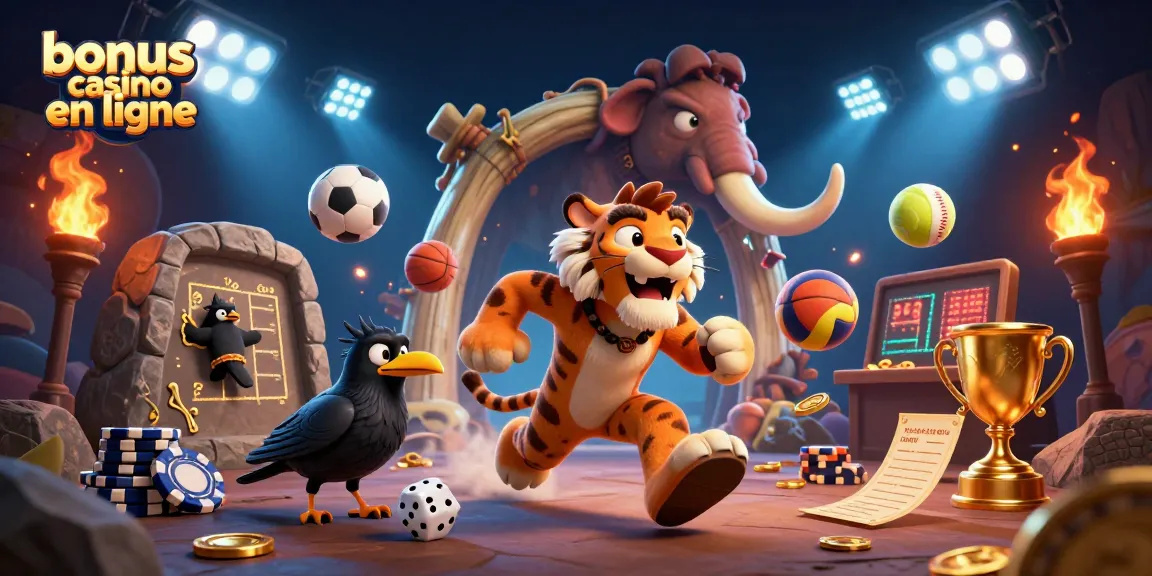 Découvrez le bonus casino en ligne lors d'une animation colorée avec des personnages captivants