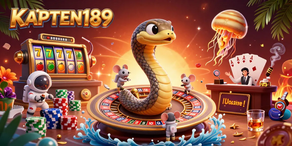 KAPTEN189 hadir dengan ilustrasi slot online yang menarik dan seru.