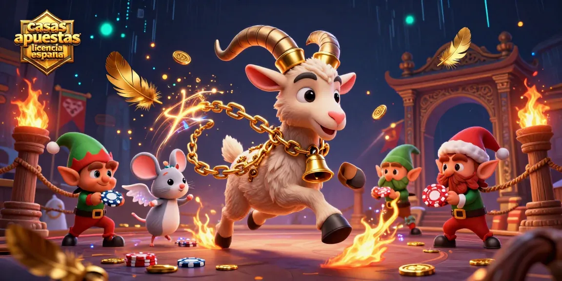 Casas de apuestas licencia España: dinámicos gremlins robando fichas en un casino encantador