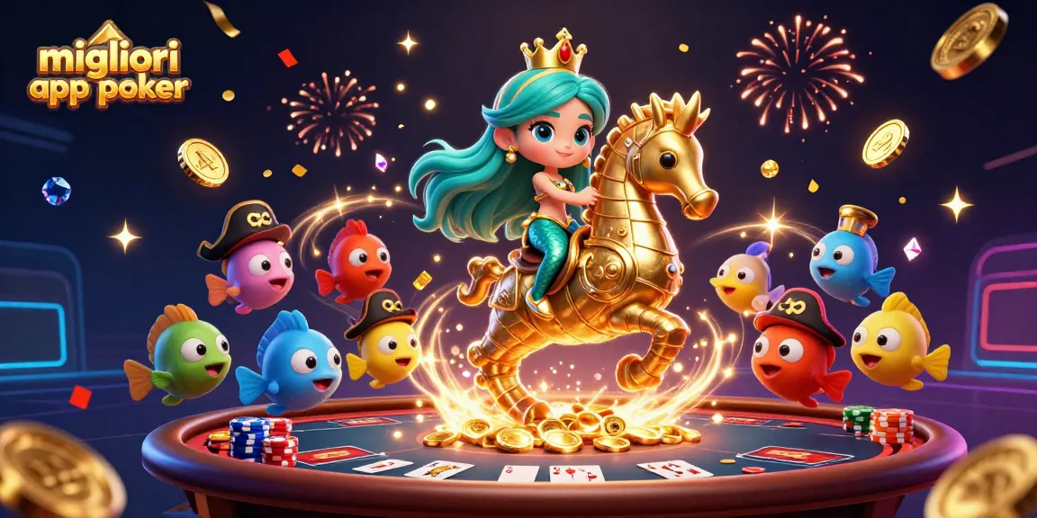Giocare con le migliori app poker in un ambiente sicuro e coinvolgente, immerso tra monete d’oro e carte da gioco.
