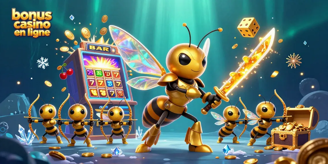 Profitez des bonus casino en ligne avec des personnages brillants aux actions dynamiques dans un monde ludique.