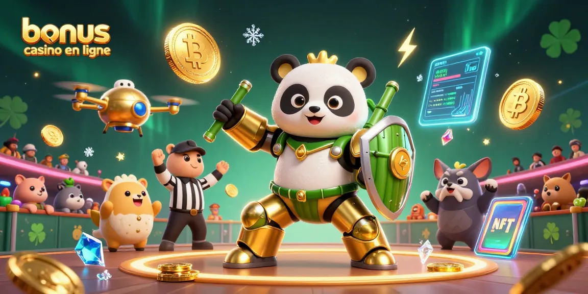 Vivez une expérience immersive avec bonus casino en ligne dans un combat de robots coloré.
