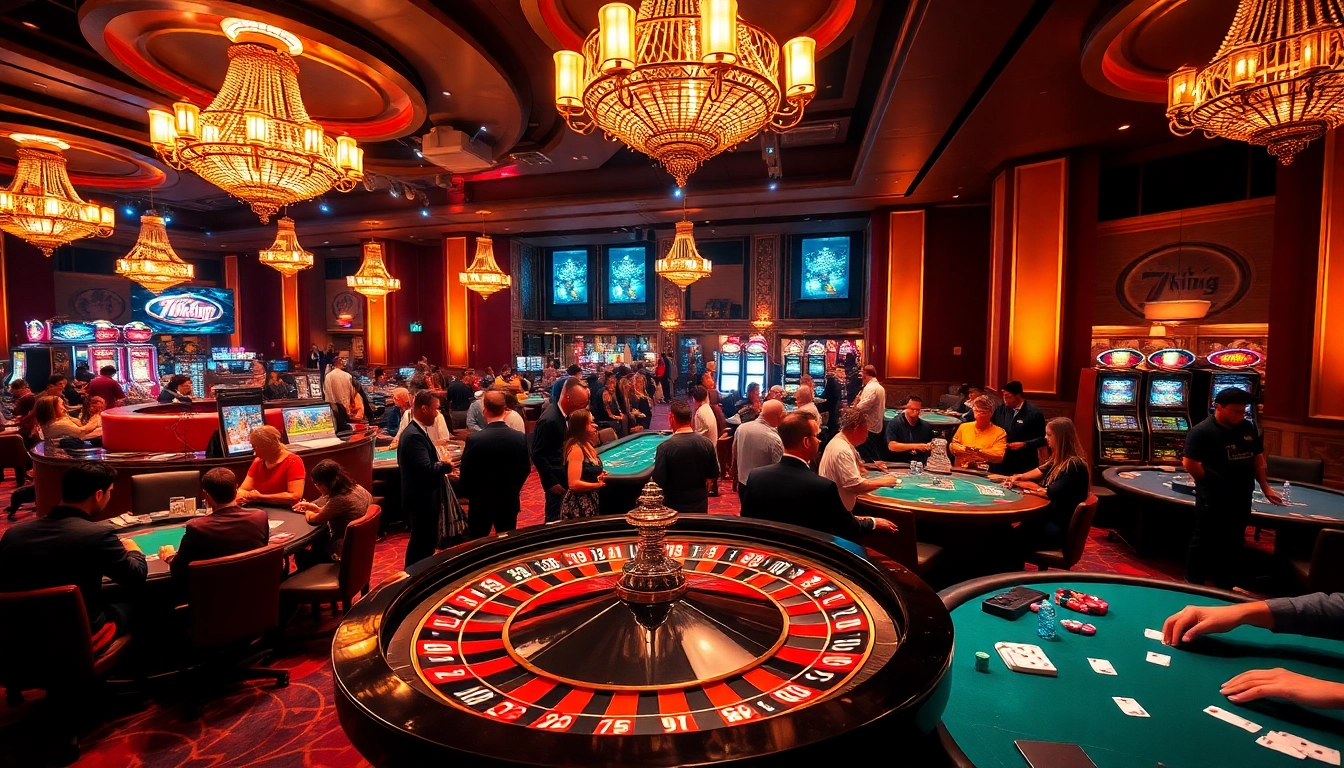 Experience the thrill of winning at 79king casino with vibrant roulette and poker action.