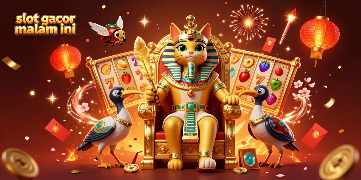 Spin the slot gacor malam ini with vibrant characters and festive elements for a thrilling casino experience.