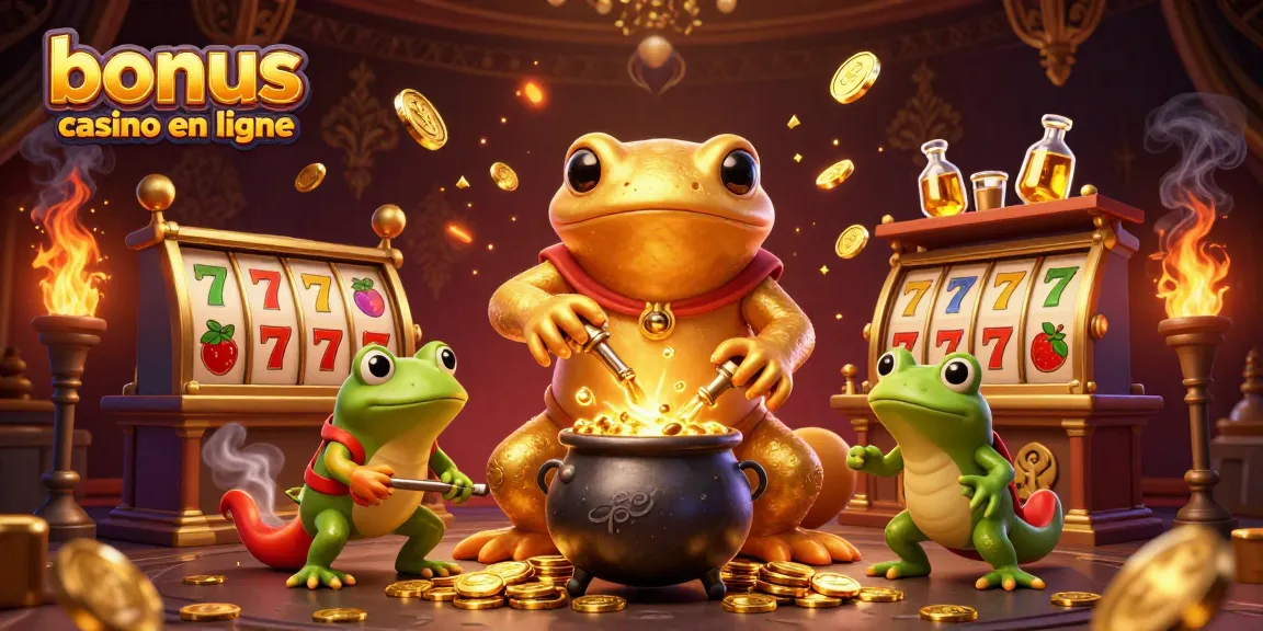 Découvrez les bonus casino en ligne dans une scène magique de jeux à jackpots. Excitation et aventure au rendez-vous!