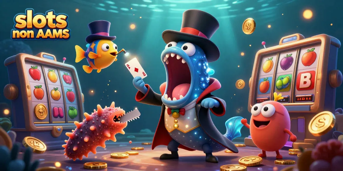 gioca ai aree slot non AAMS con un pesce angelo e un'anguilla che fanno magie subacquee