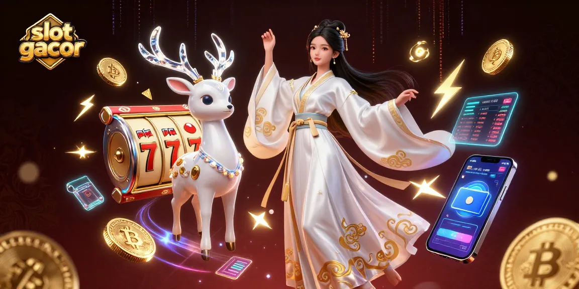 Experience slot gacor excitement with vibrant 3D elements and luxurious casino visuals.