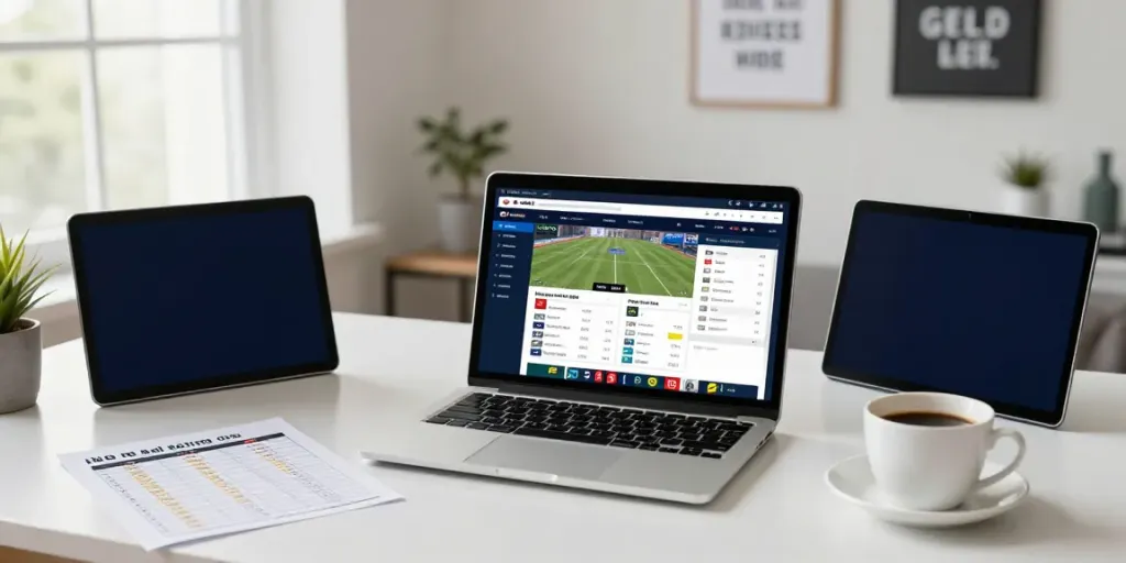 parsbete odaklanan kullanıcıların online bahis platformunda etkileşimde bulunduğu modern ofis ortamı