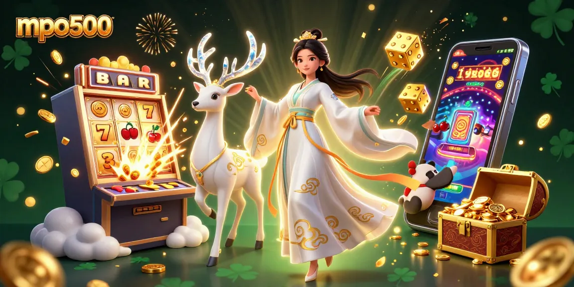 Experience the thrill of mpo500 gaming with slots, jackpots, and exciting characters.