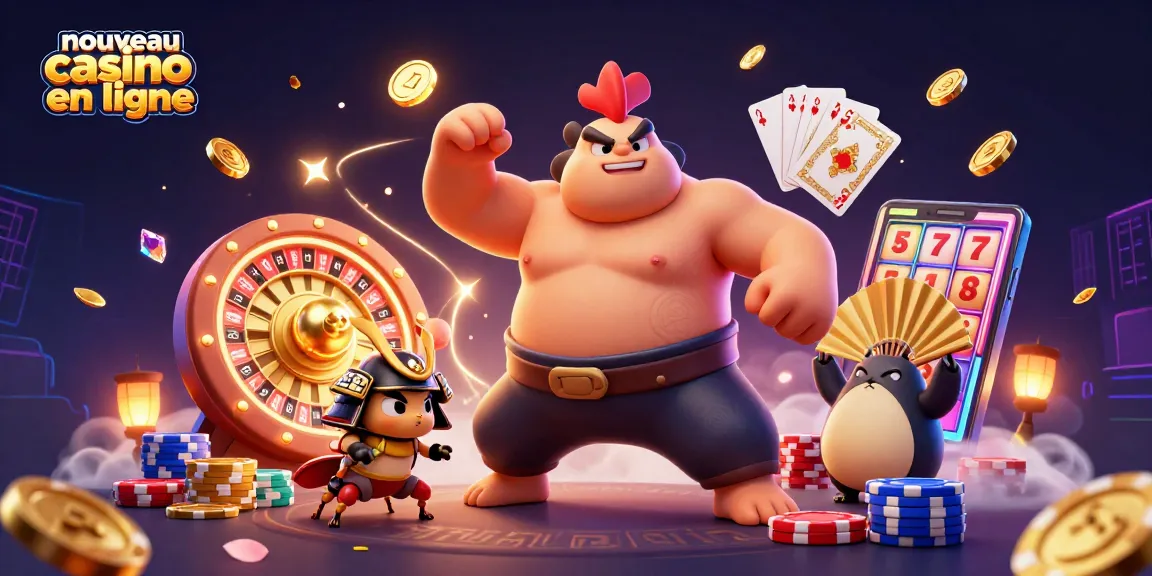 Jouez au nouveau casino en ligne avec des machines à sous et des jeux de table excitants.