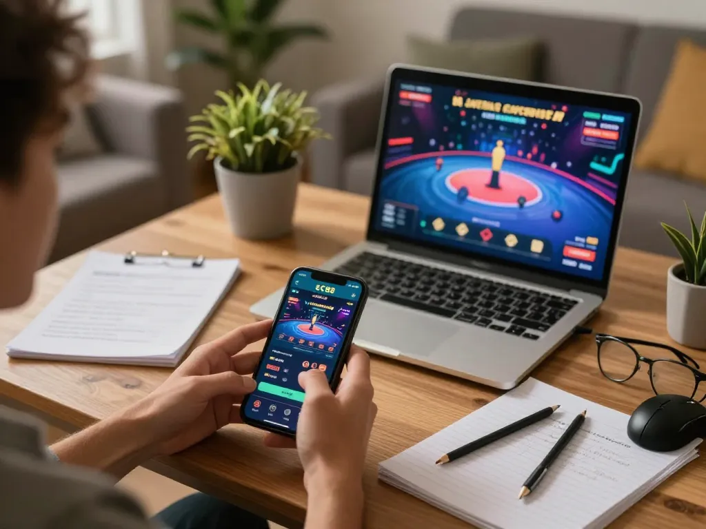 Engaging with the SC88 casino app for a strategic online gaming experience.