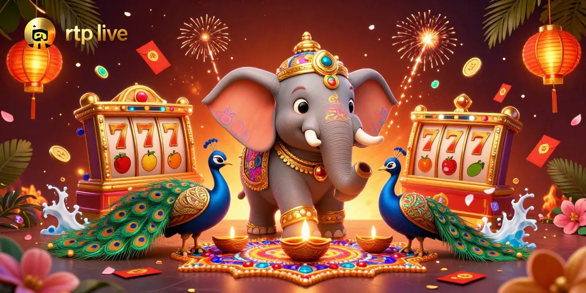Experience thrilling gameplay at rtp live with majestic elephant and dynamic slot elements.