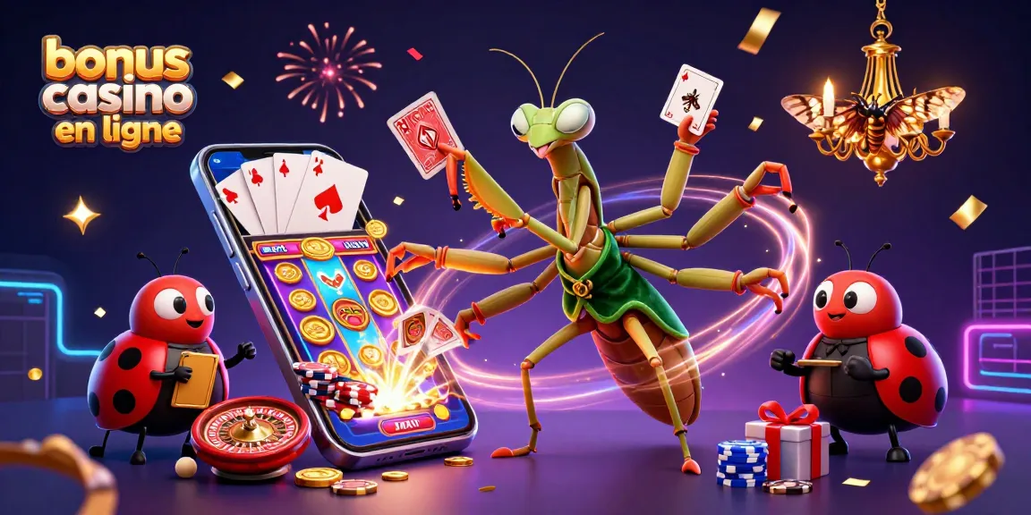 Visualisez un bonus casino en ligne captivant avec des personnages animés et des éléments de jeu dynamiques.