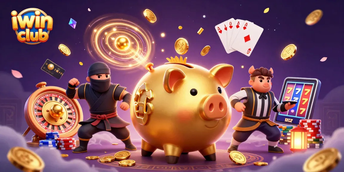 Engage with iwin club's vibrant casino environment featuring iconic characters and thrilling game elements.
