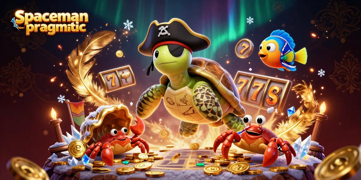 Engage with spaceman pragmatic in this dynamic 3D illustration packed with vibrant casino elements.