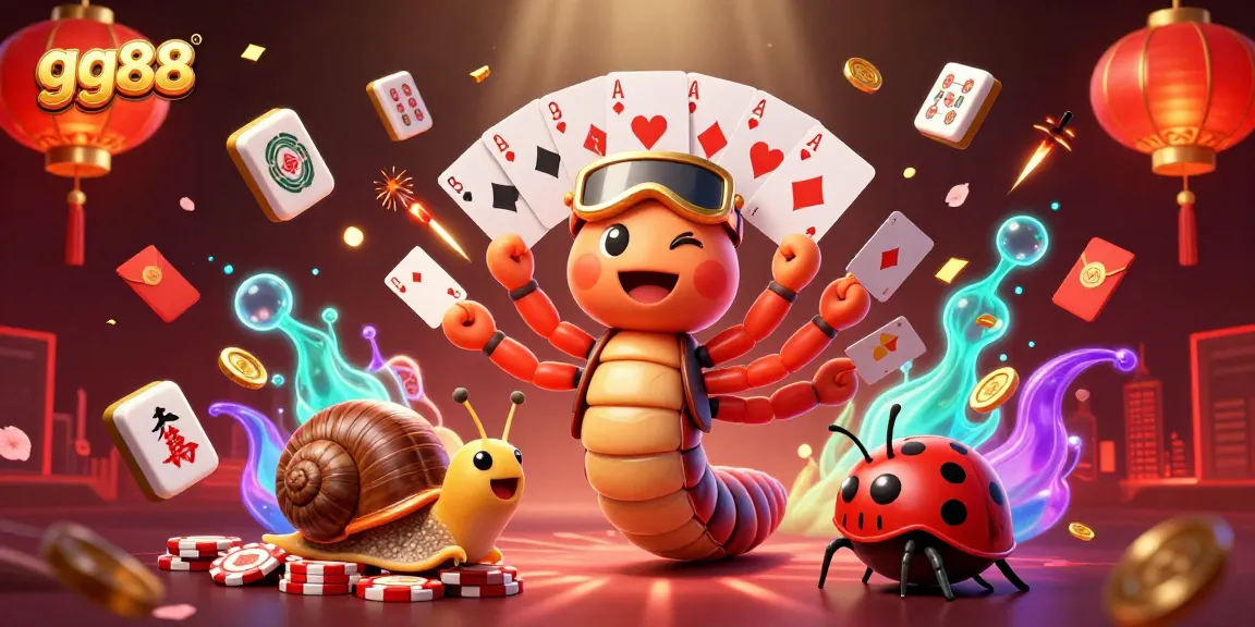 Engage with gg88's thrilling casino experience featuring lively game characters and elements.