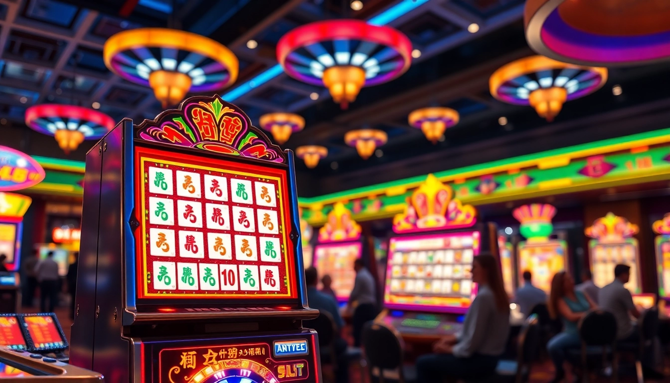 Menangkan jackpot besar di mesin permainan mahjong slot yang penuh warna