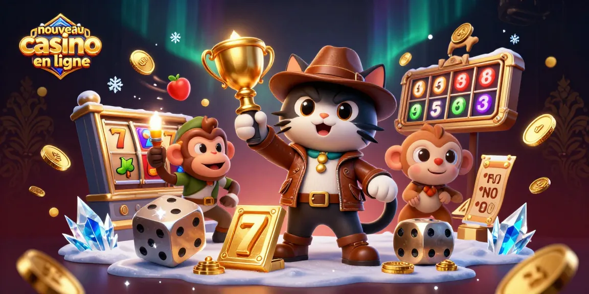 Découvrez un nouveau casino en ligne avec un chat explorateur et ses trésors dorés dans un temple.