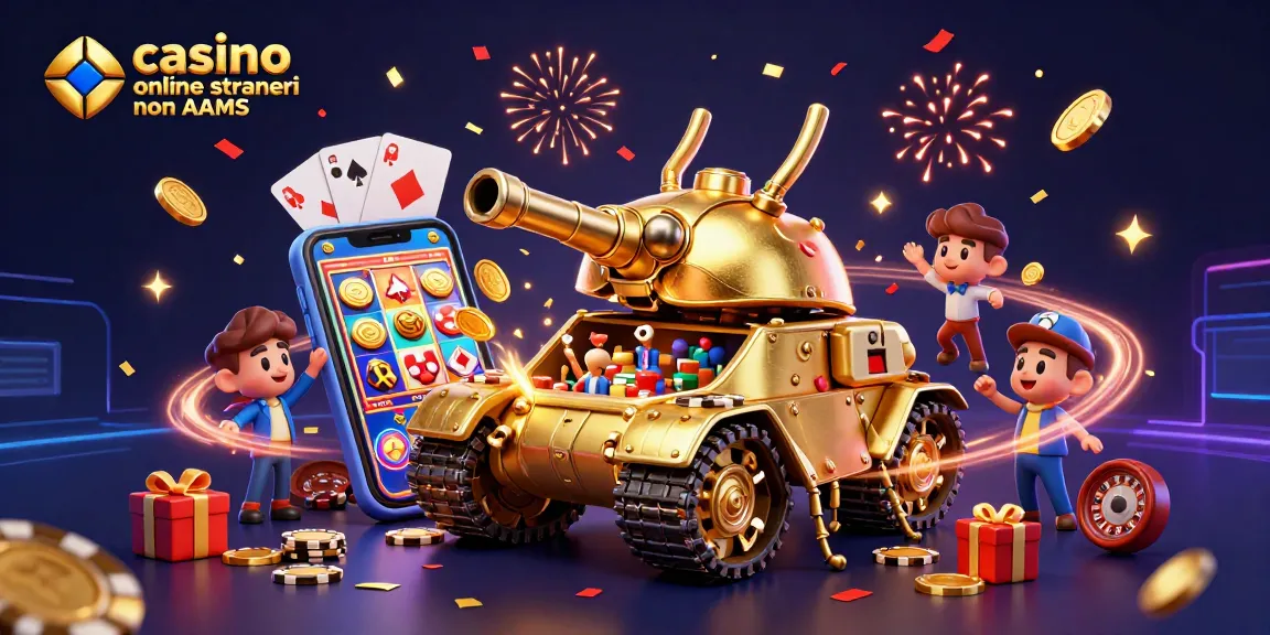 Giocatori vincono premi nei casino online stranieri non AAMS con divertenti giochi e emozioni forti.