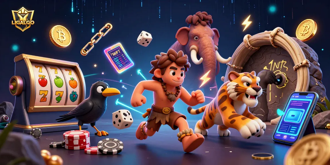LIGALGO brings slot gaming to life in a vibrant prehistoric casino with engaging characters and exciting gameplay.