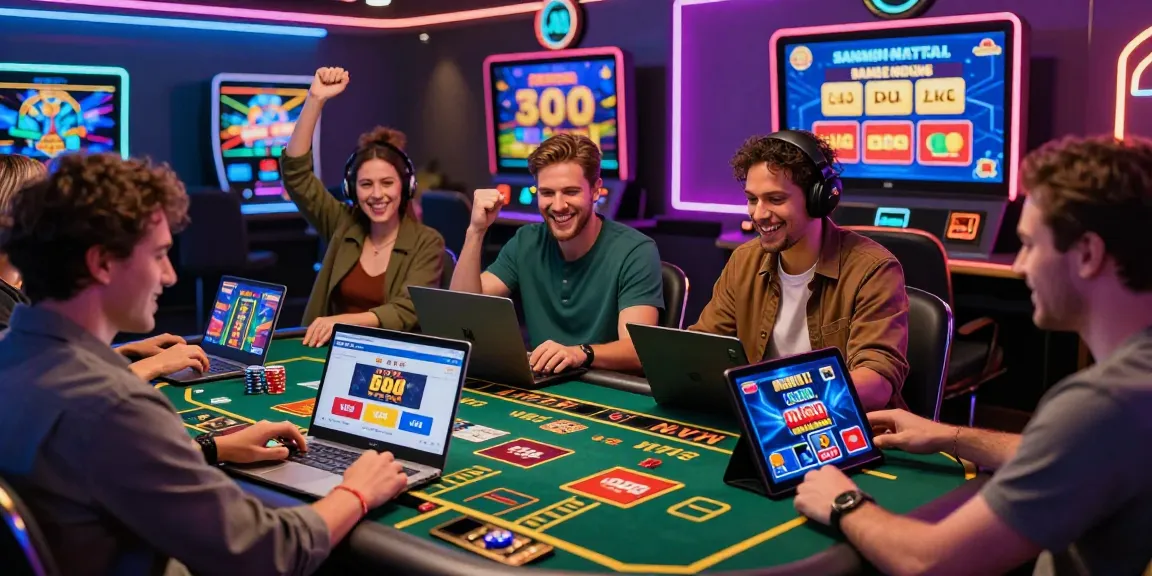 Engaged players at https://eatm.org.uk/ exploring exciting credit card casino games and promotions.