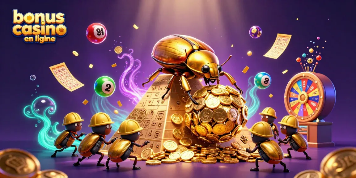 Gagnez des bonus casino en ligne avec des jeux captivants et des gains en or