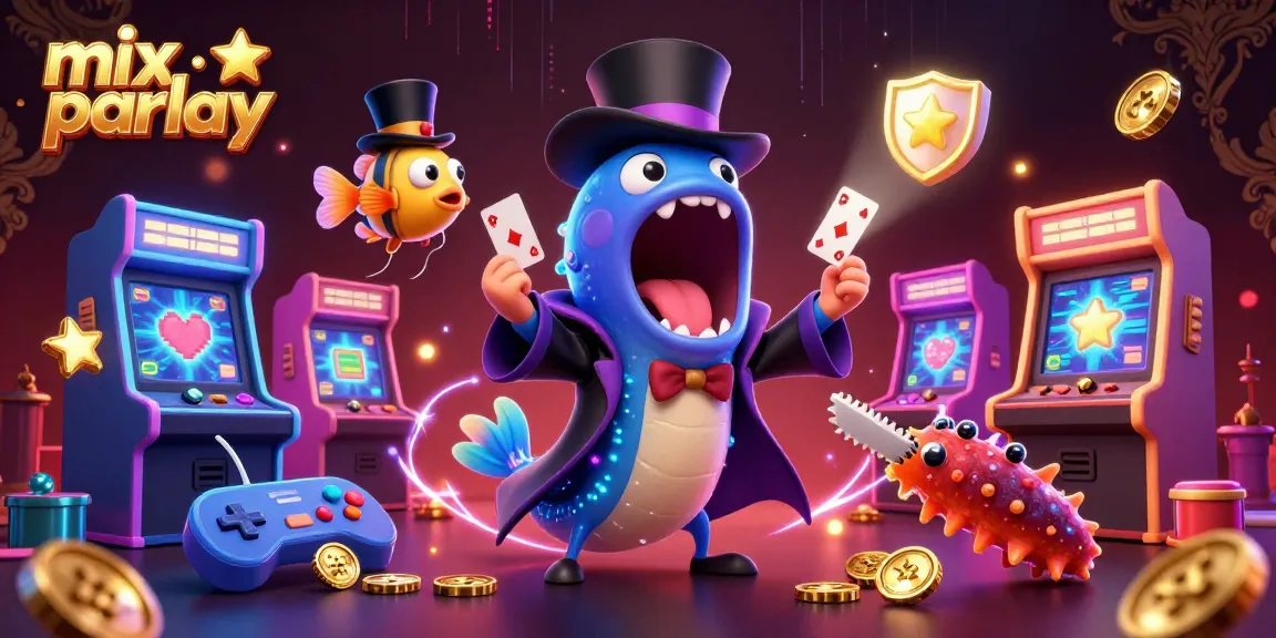 Experience the thrill of mix parlay betting in a dynamic casino-themed underwater scene.