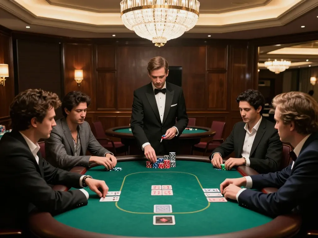 FLY88 invites players to experience high-stakes poker in a luxurious high-roller room setting