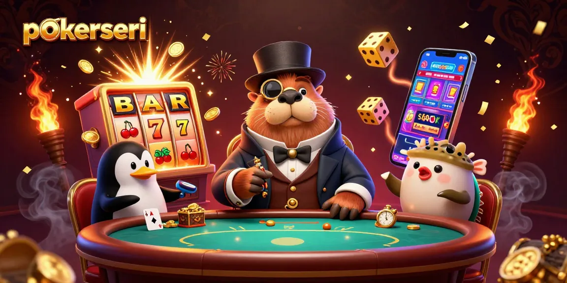 Experience thrill with pokerseri as players engage at an underwater poker table.