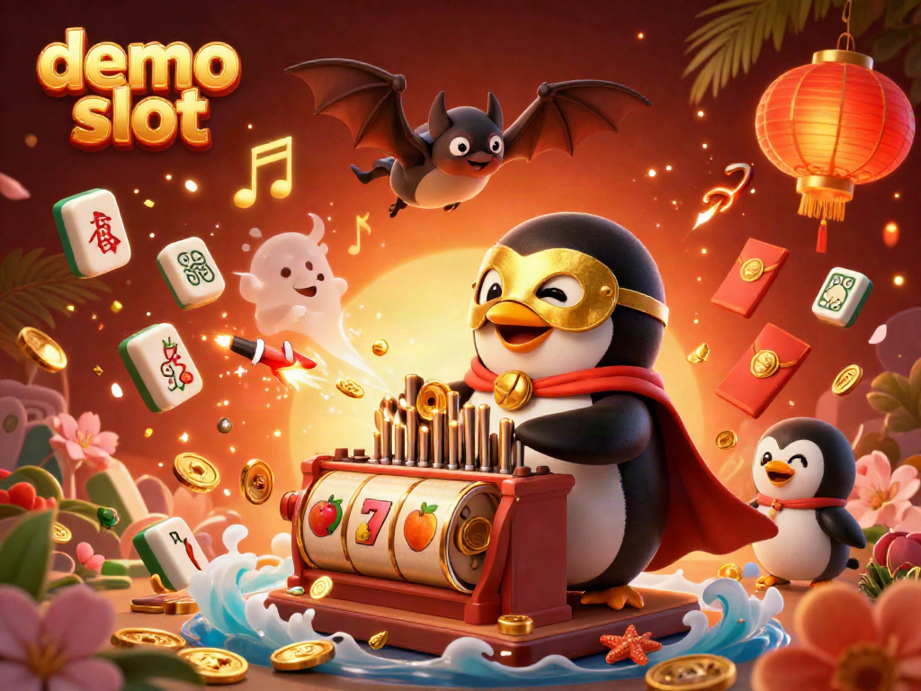 Engage in thrilling demo slot action with vibrant characters and dynamic game elements in a captivating casino scene.