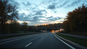 Vigneta Cehia evidențiată pe autostrada cehă, arătând procesul de verificare a vignetei.