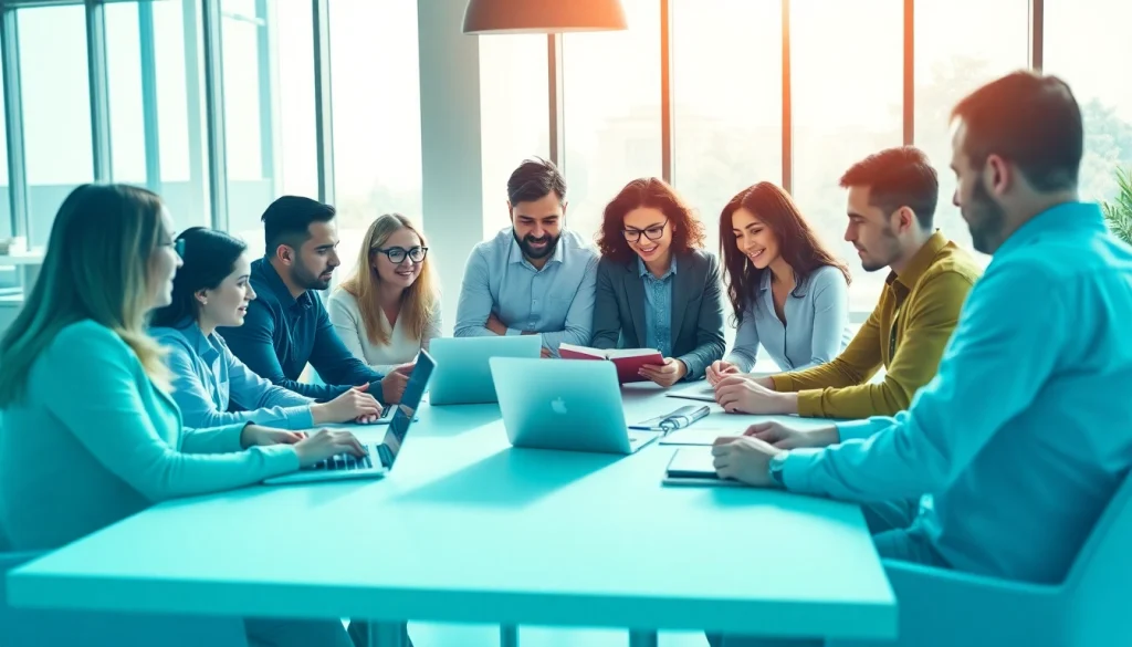 Link sayaptogel: Tim profesional sedang berdiskusi di kantor modern untuk meningkatkan strategi pemasaran.