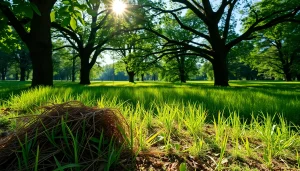 Observa colmenas warré en un entorno natural con luz solar y vegetación abundante.