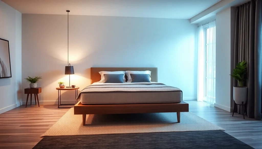 I materassi di alta qualità per un sonno ristoratore, posizionati su un letto elegante.
