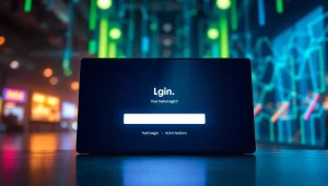 Masukkan informasi untuk komengtoto login dengan layar interaktif yang desain modern.