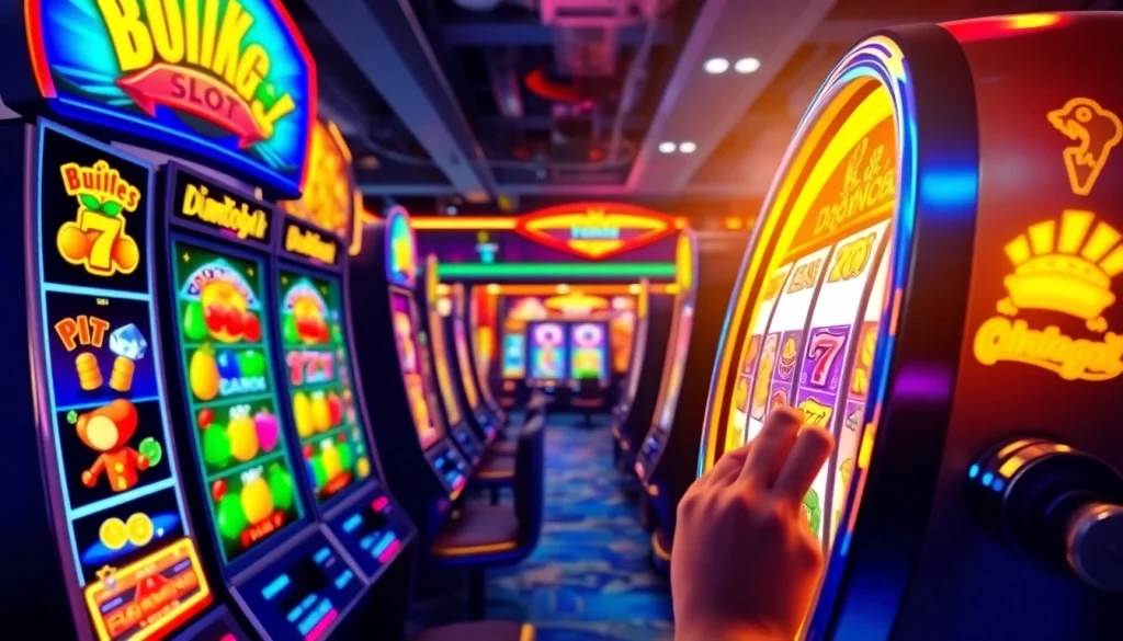 Menangkan hadiah di diantogel slot dengan mesin slot yang penuh warna dan interaktif.