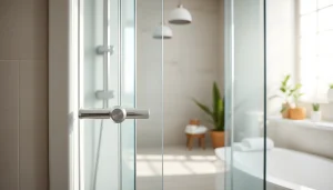 Erleben Sie die Vielfalt von sonni sanitär in einem modernen Badezimmer mit eleganten Duschsystemen.