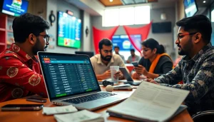 Explore the best sports betting sites in India with professional betting activities and vibrant colors.